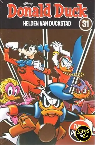 Donald Duck – Thema Pocket 31 – Helden van Duckstad Gratis Retour