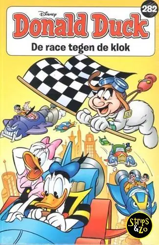 Donald Duck – Pocket 3e reeks 282 – De race tegen de klok Hoge Kwaliteit