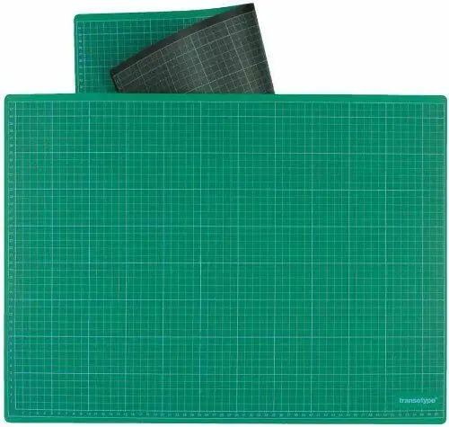 Snijmat zwart/groen 45×60 Alleen Vandaag