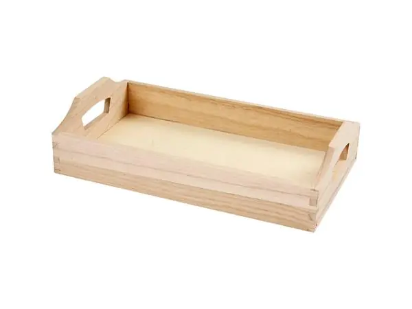 Express Levering Dienblad 30x17x5 buitenmaat, 27,5x15x4 binnenmaat
