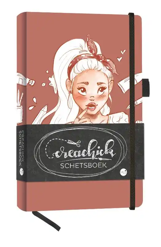 Dagaanbieding CreaChick schetsboek