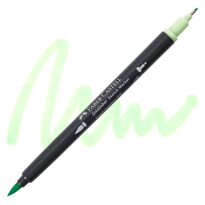 Faber-Castell goldfaber sketch dualmarker – 312 fresh bamboo Beperkte Voorraad