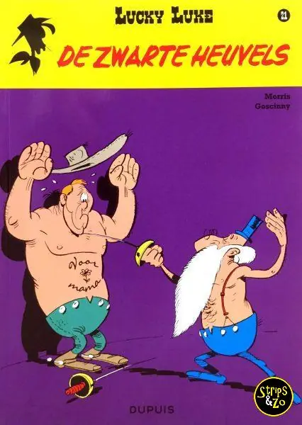 Op = Op Lucky Luke – Relook 21 – Zwarte heuvels