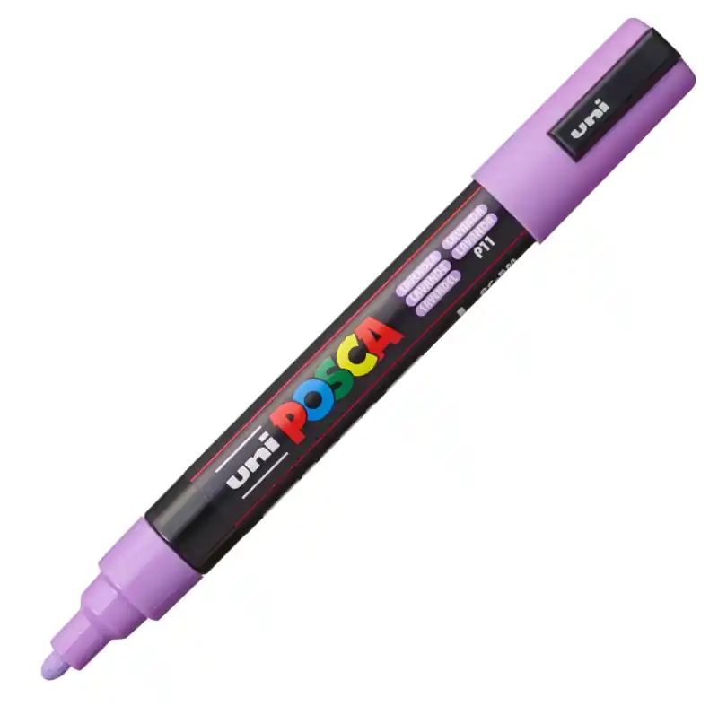 Op = Op Posca acrylmarker – PC-5M 1.8-2.5mm -11 lavendel