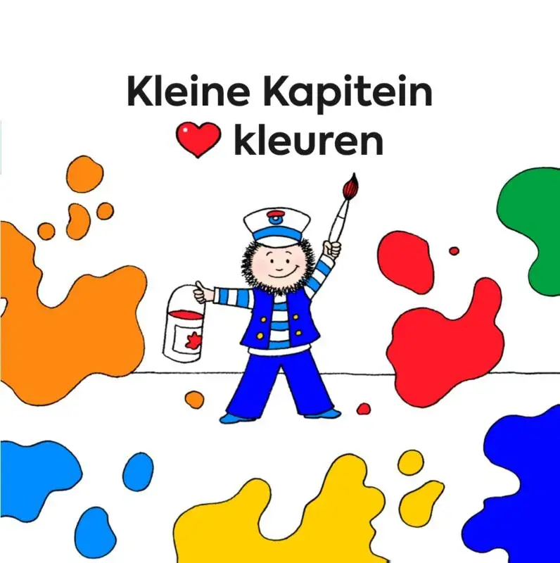 Kleine Kapitein kleuren Seizoensaanbieding