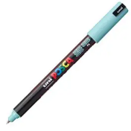 Posca acrylmarker – PC-1MR 0.7mm – 6 aqua groen Laatste Versie