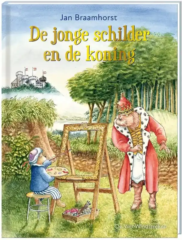 Goedkoop De jonge schilder en de koning