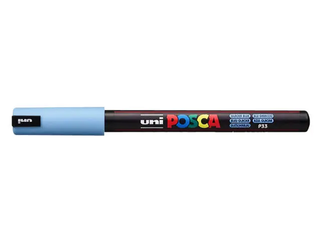 Superprijs Posca acrylmarker – PC-1MR 0.7mm – 33 ijs blauw