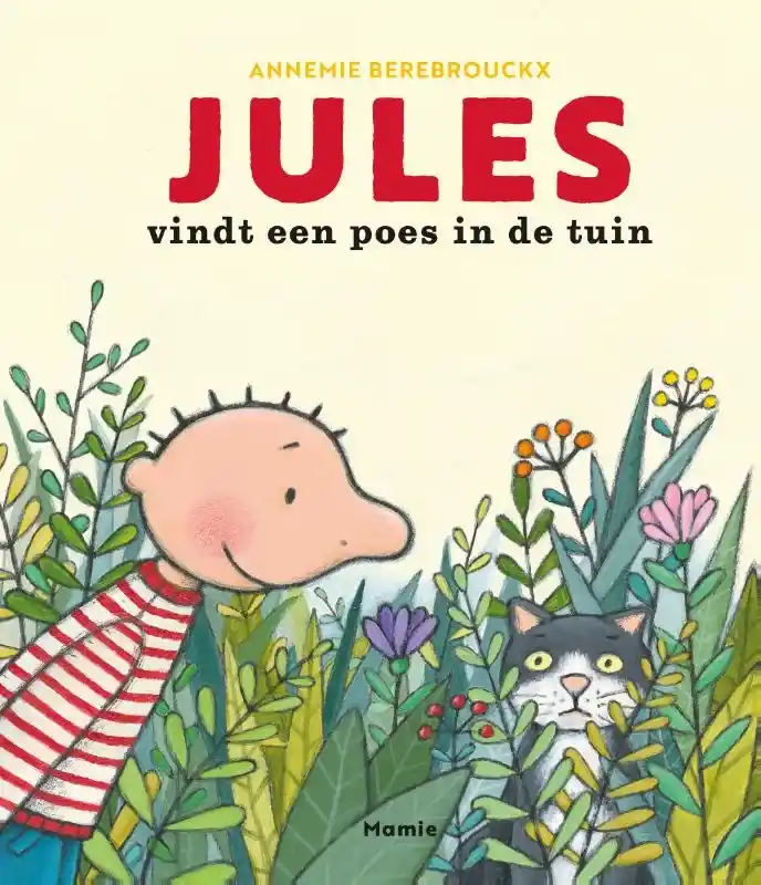 Jules vindt een poes in de tuin Gereduceerde Prijs