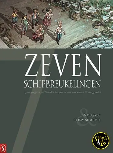 Merkproduct Zeven 14 – Zeven schipbreukelingen