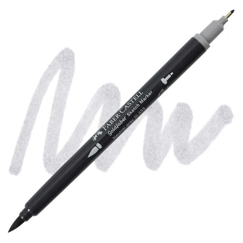 Faber-Castell goldfaber sketch dualmarker – 333 Neutral grey III Tijdelijk Beschikbaar