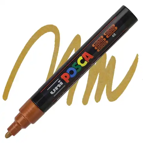 Posca acrylmarker – PC-5M 1.8-2.5mm – 42 brons Express Levering