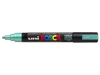 Posca acrylmarker – PC-5M 1.8-2.5mm – 6 metallic groen Must-Have