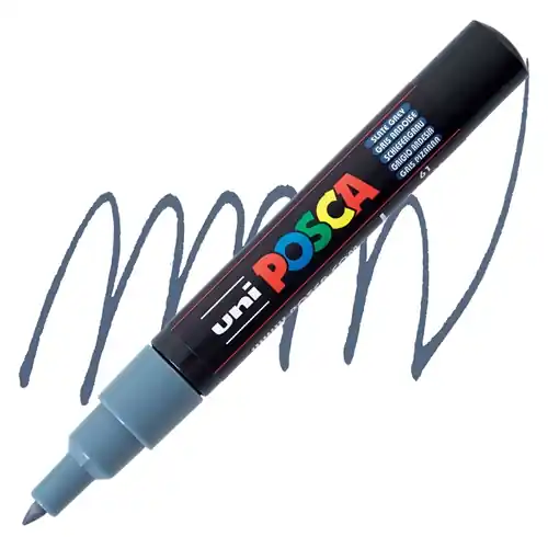 Shop Nu Posca acrylmarker – PC-1MC 0.7mm – 61 leigrijs