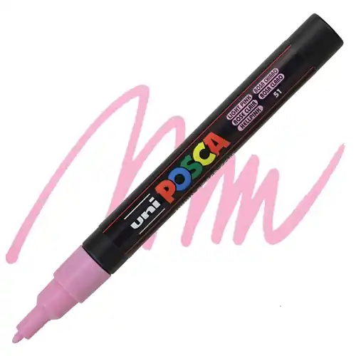 Premium Posca acrylmarker – PC-3M 0.9-1.3mm – 51 lichtroze