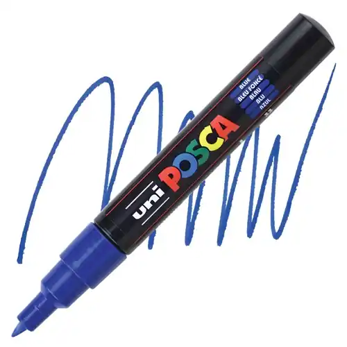 Posca acrylmarker – PC-1MC 0.7mm – 33 blauw Goedkoop