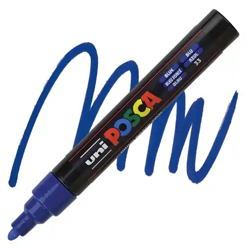 Posca acrylmarker – PC-5M 1.8-2.5mm – 33 donkerblauw Dagaanbieding