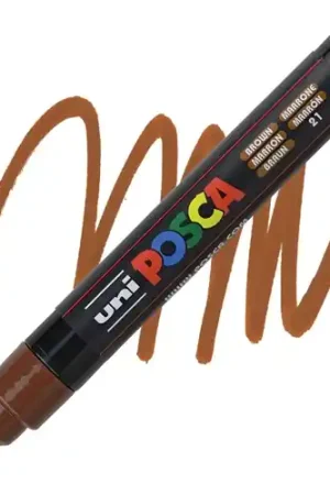 Favoriet Posca acrylmarker – PC-5M 1.8-2.5mm – 21 kastanjebruin