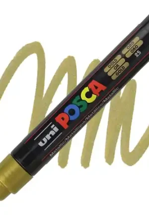 Must-Have Posca acrylmarker – PC-5M 1.8-2.5mm – 25 goud