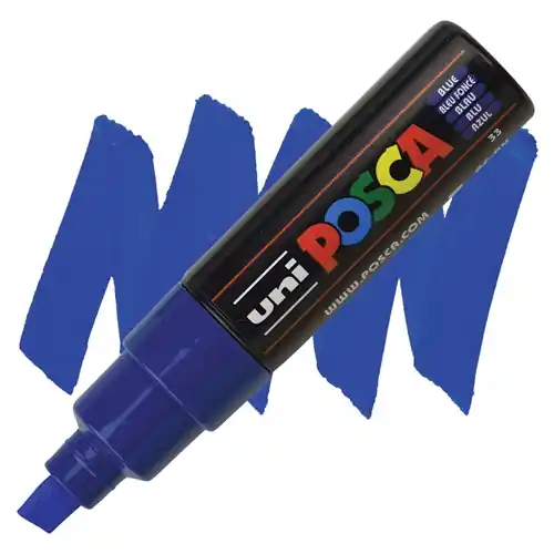 Posca acrylmarker – PC-8K 8mm – 33 donkerblauw Nu Kopen