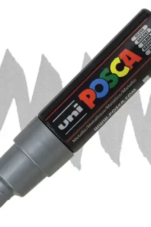 Betrouwbaar Posca acrylmarker – PC-8K 8mm – 6 metallic groen