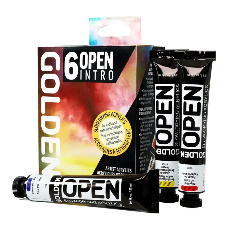 Superprijs Golden open acryl – set intro 6x22ml