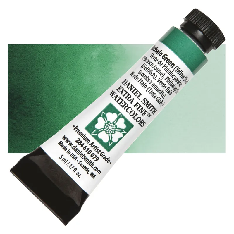 Daniel Smith extra fine watercolors – s2 079 Phthalo green (yellow shade) Express Levering