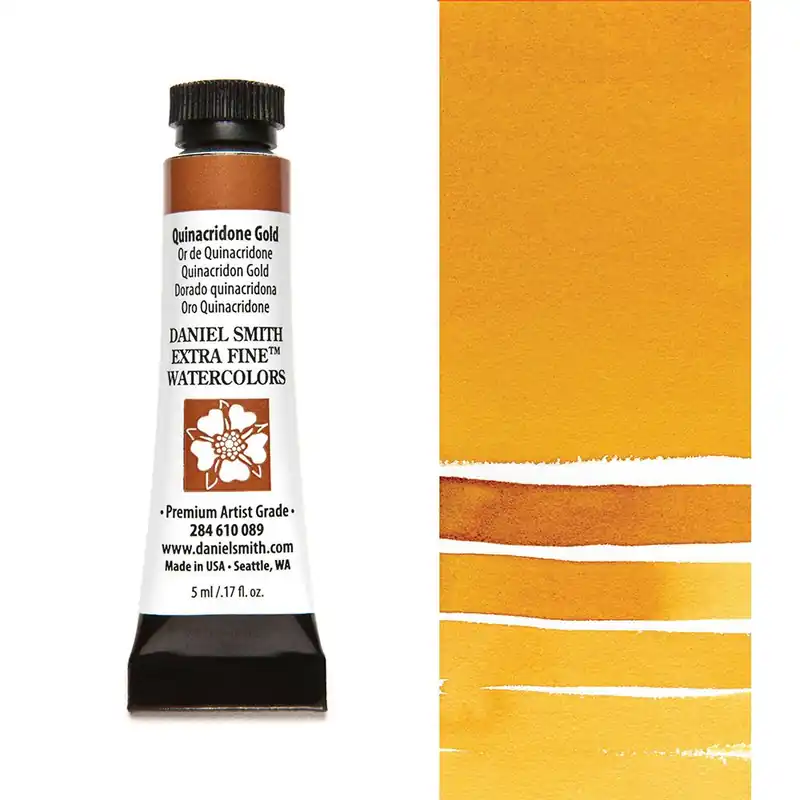 Daniel Smith extra fine watercolors – s2 089 quinacridone gold Finale Uitverkoop