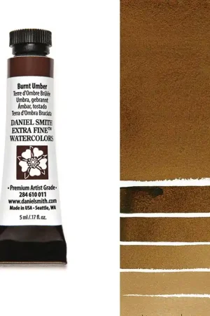 Bestseller Daniel Smith extra fine watercolors – s1 011 burnt umber