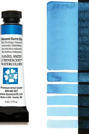 Daniel Smith extra fine watercolors – s1 027 iridescent electric blue Seizoensaanbieding