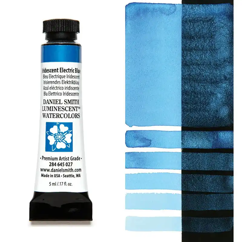 Daniel Smith extra fine watercolors – s1 027 iridescent electric blue Seizoensaanbieding