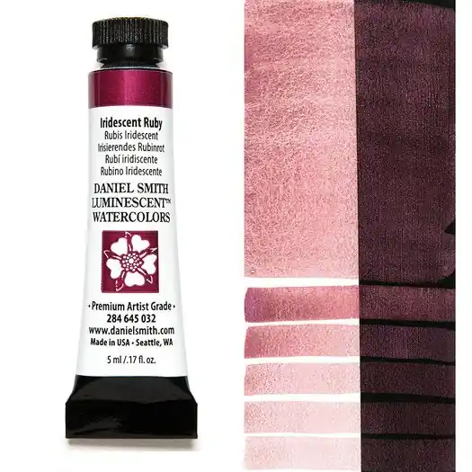Must-Have Daniel Smith extra fine watercolors – s1 032 iridescent ruby