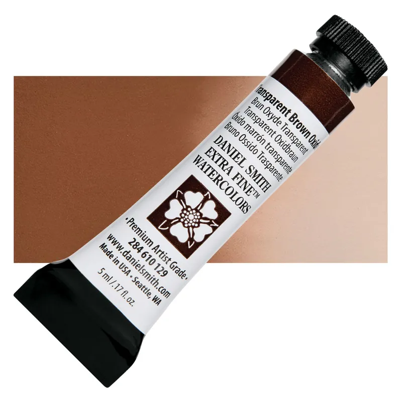 Gratis Retour Daniel Smith extra fine watercolors – s1 129 Transparant brownoxide