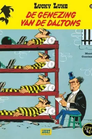 Tijdelijk Beschikbaar Lucky Luke – Relook 44 – De genezing van de Daltons