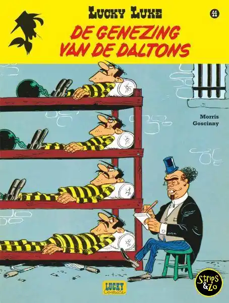 Tijdelijk Beschikbaar Lucky Luke – Relook 44 – De genezing van de Daltons