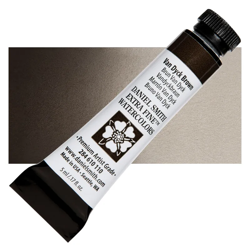 Koop Online Daniel Smith extra fine watercolors – s1 110 Van dijk brown