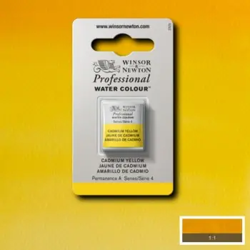 Winsor & Newton PWC 1/2 napje S4 – cadmium yellow Direct Beschikbaar