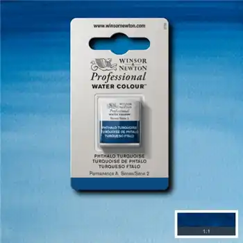 Laatste Versie Winsor & Newton PWC 1/2 napje S2 – 526 Pthalo turquoise