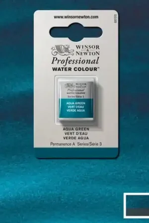 Finale Uitverkoop Winsor & Newton PWC 1/2 napje S3 – 697 aqua green