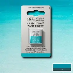 Winsor & Newton PWC 1/2 napje S4 – 175 cobalt turquoise light Hoge Kwaliteit