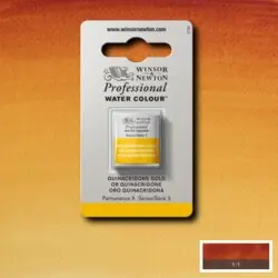 Winsor & Newton PWC 1/2 napje S3 – 547 quinacridone gold Premium