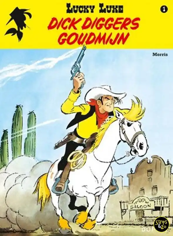 Premium Lucky Luke – Relook 1 – Dick Diggers goudmijn