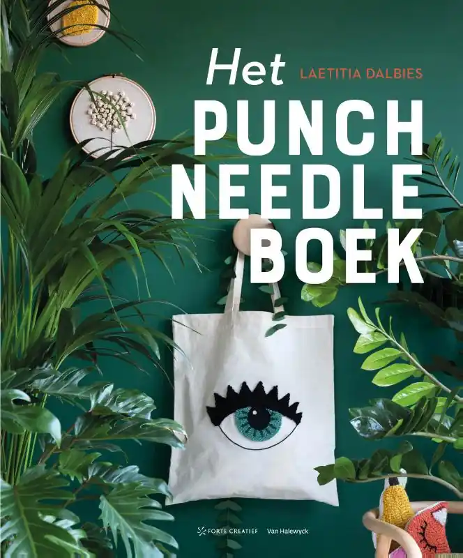 Voordeelprijs Het punch needle boek, Laetitia Dalbies