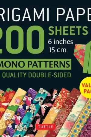 Origami paper, kimono patterns 15×15 Populair