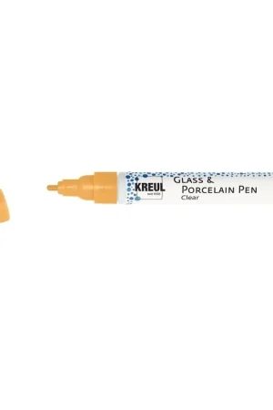 Kreul Glass & Porcelain pen clear – medium orange Bestseller