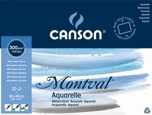 Canson montval – 30 x 40 300gr Op = Op