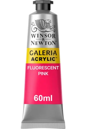 Winsor & Newton Galeria acryl 60ml – 457 fluorescent roze Gratis Verzending