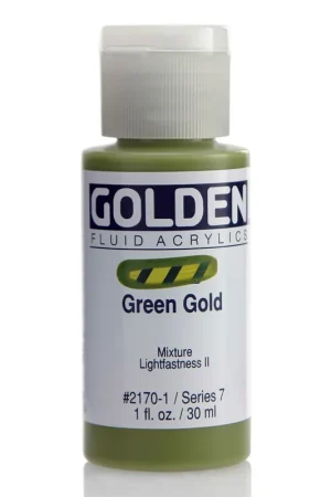 Veilige Betaling Golden fluid acrylics 30ml – S7 – 2170 green gold