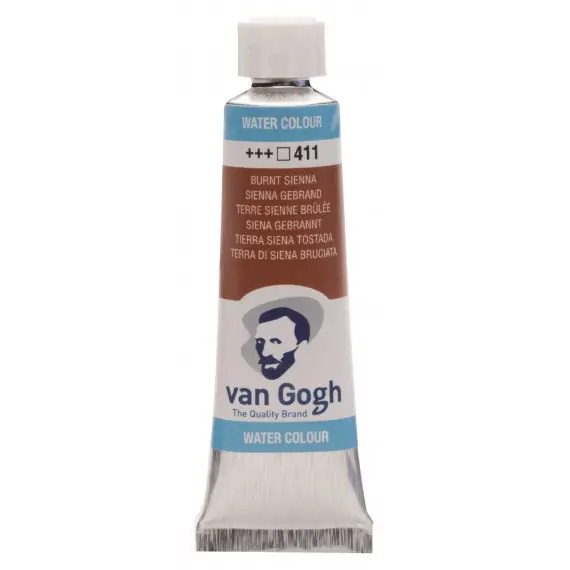 Van Gogh Aquarelverf 10ml – 411 sienna gebrand Meest Verkocht