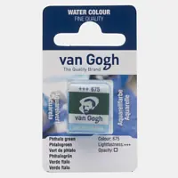 Meest Verkocht Van Gogh aquarelverf 1/2 napje 675 phthalogroen